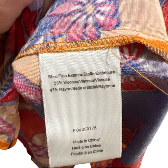 ModCloth My Chillest Thrill Kaftan Dress In Vibrant Multicolor Size S - Picture 4 of 6